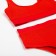 Separate Minaku women's swimsuit with a top color red, size 42