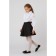 School blouse for a girl, white color, height 158 ​​cm