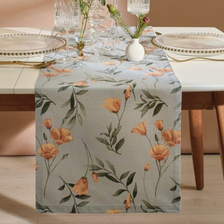Ethel Poppies 40x149 cm, 100% cotton, reps 210 g/m2