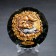 Souvenir plate "Fox and hare", D = 12 cm, coil