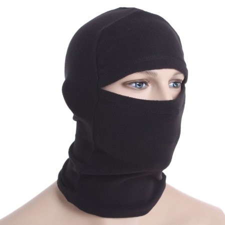 Helmet - ninja mask, black color