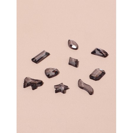 Decorative elements for decor, voluminous, translucent color/black-9