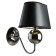 Sconces A4011AP-1CC "Turandot" 1x40W E14 24x20x27 cm