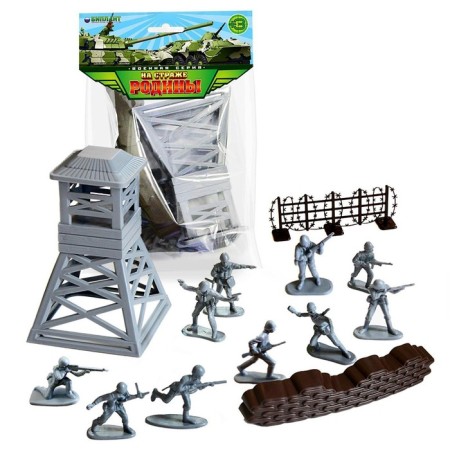 Set of soldiers "checkpoint", with accessories