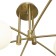 Freya FR543CL-06BS HANGER, 1100X11100X495 mm ceiling lamp, E14, 6x60W, brass color