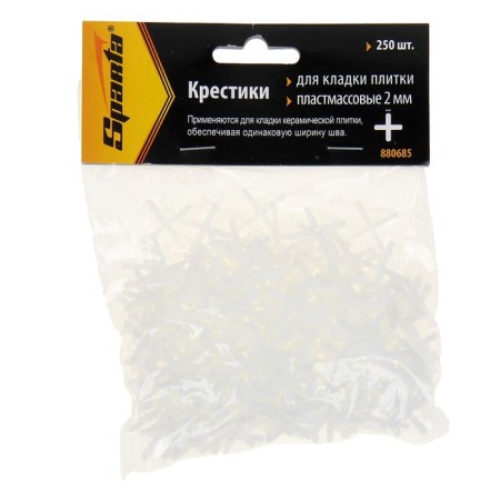Crosses for laying tiles SPARTA, 2.0 mm, in package 250 pcs-1