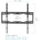 Kromax Element-3 Black 22 22 "-65" Max.50kg, wall-mounted 1029515 TV