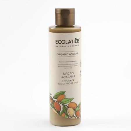 Shower oil Ecolatier Green "deep recovery", 250 ml