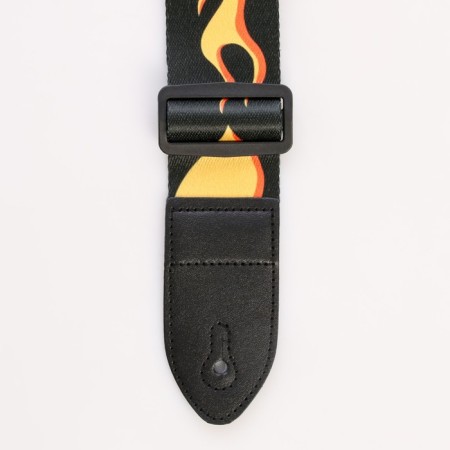 Burning belt "Yellow flame" length 60-117 cm, width 5 cm, 12 mediators as a gift-3