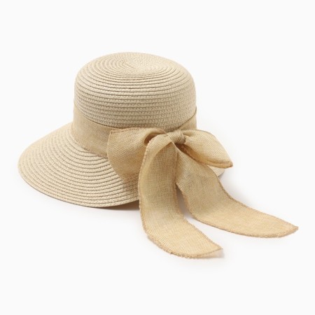 Women's hat minku, beige color, rr 58