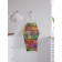 Apron of a kitchen with a photo print "Color bars", adjustable, size OS