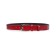 Belt belt children's genuine leather 46422 red 100x3x0.3 cm