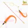 Dear Dobrotka "Dragonfly", 40 cm, orange