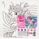 Picture on numbers for children "Magic Unicorn", 15 x 15 cm