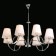 Cauces "Vega", size 84x89x84 cm, 320W 8xe14 IP 20