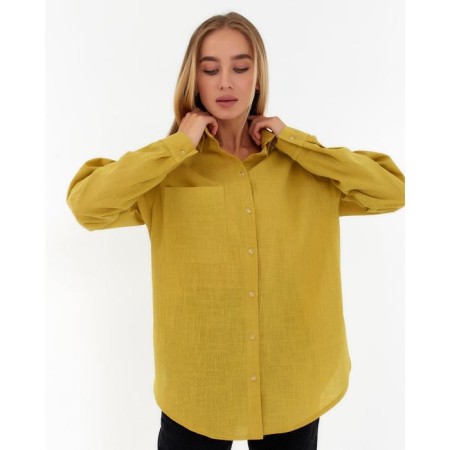 Women's shirt Mist p. 40-42, ocher-2