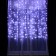 Garland "Curtain" 2 × 1.5 m, IP20, transparent thread, 360 LED, white glow, 8 modes, 220 V