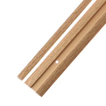 Threshold with a 42mm mounting channel 0.9m Ideal, light oak-1