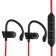 Sports headphones RT558, wireless, vacuum, WT 4.2, microphone, 80 mAh, red