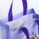 Baby bag without fastening, lilac color