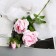 Artificial flowers "Webly rose" d-10 cm 67 cm, pink