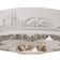 Luer with FDD "Flora" LED 160W 3000-6000K white 50x50x9 cm Bayerlux