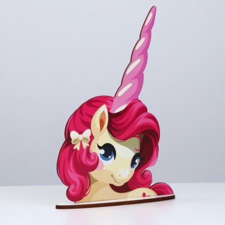 Stand for hairpins and bows "Unicorn", 30 x 21 cm-1