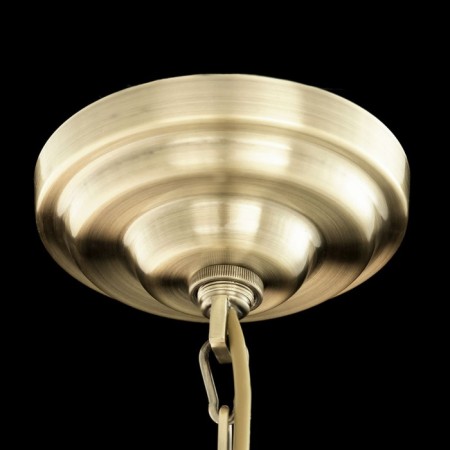 Suspended chandelier Citilux “Foundation” CL303223, 12X60W, E14, brown color-13