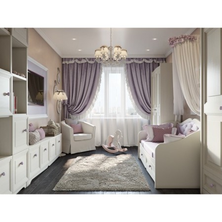 Maytoni ARM013-06-W, 6HE14, 40W, 61x61x87 cm, white antik color-6