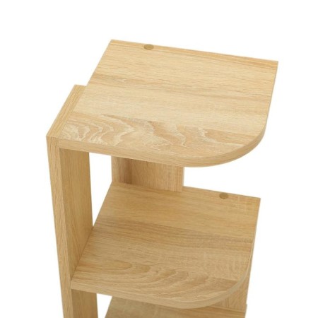 The shelf is the angular desktop and hinged Leo No. 3, 250x250x660, the oak of Sonoma-5
