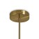 Suspended lamp Freya Fr5426PL-06BS CLIP, 500x500 mm, E14, 6x40W, brass color