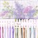 Set for embroidery with a cross "Lilac" 28 x 23 cm