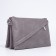 Bag Cross-Bodi with a zipper, gray color