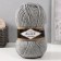Yarn "Lanagold" 51% acrylic, 49% wool 240m/100g (21 gray melange)