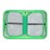 Penal 3 sections, tab inside, 140 x 210 x 40 mm, fabric, calligrata top block "trace"