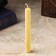 Candle from Voshchina "Strengthening the willpower", 13x1.7 cm, 1 hour, yellow