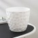 Pot with the pallet "Stones", 2.6 l, white color