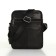 Male bag, Fidelio Largo, genuine leather, black color