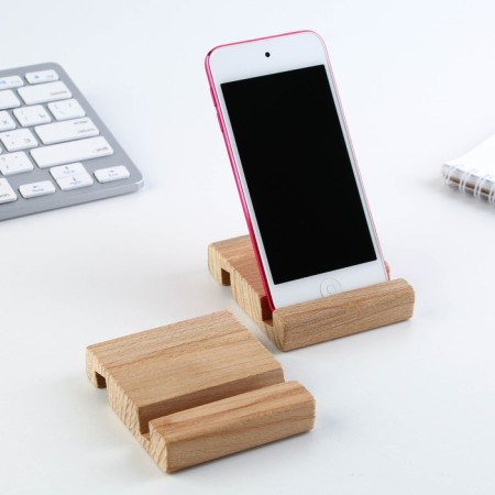 Stand under the phone, pine color-1