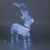LED figure "Great deer" 40 × 60 × 20 cm, acrylic, 72 LED, 220 V, glow of white
