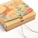 Box folding double -sided "New Year's botanist", 20 x 18 x 5 cm, without tape, New Year