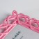Photo frame L-7 10x15 cm Pink (plastic screen)