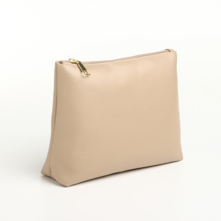 Women's bag on the magnet Textura, medium size, cosmetic bag, milk color-6