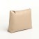 Women's bag on the magnet Textura, medium size, cosmetic bag, milk color