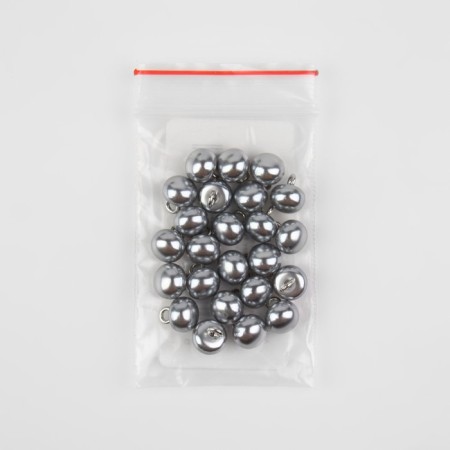 A button on the leg, d = 8 mm, the color is gray-3