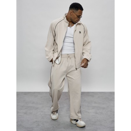 Sports suit men's, size 54, beige color-11