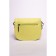 Cross-Body Bag, eco-leather, Ludor lemon, 21x8x18 cm