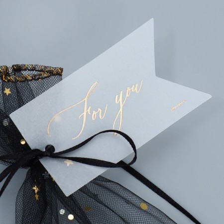 Gift bag from tulle "Evening", 13 x 18 s +/- 1.5 cm-4