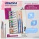 Oil paints, 12 colors, in a plastic tube, 12 ml, in a cardboard box, 4 brushes, palette