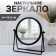 Bohemia desktop mirror, D mirror surface 14.5 cm, black color